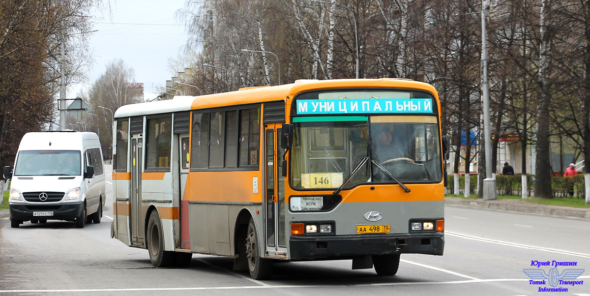 Томская область, Hyundai AeroCity 540 № АА 498 70