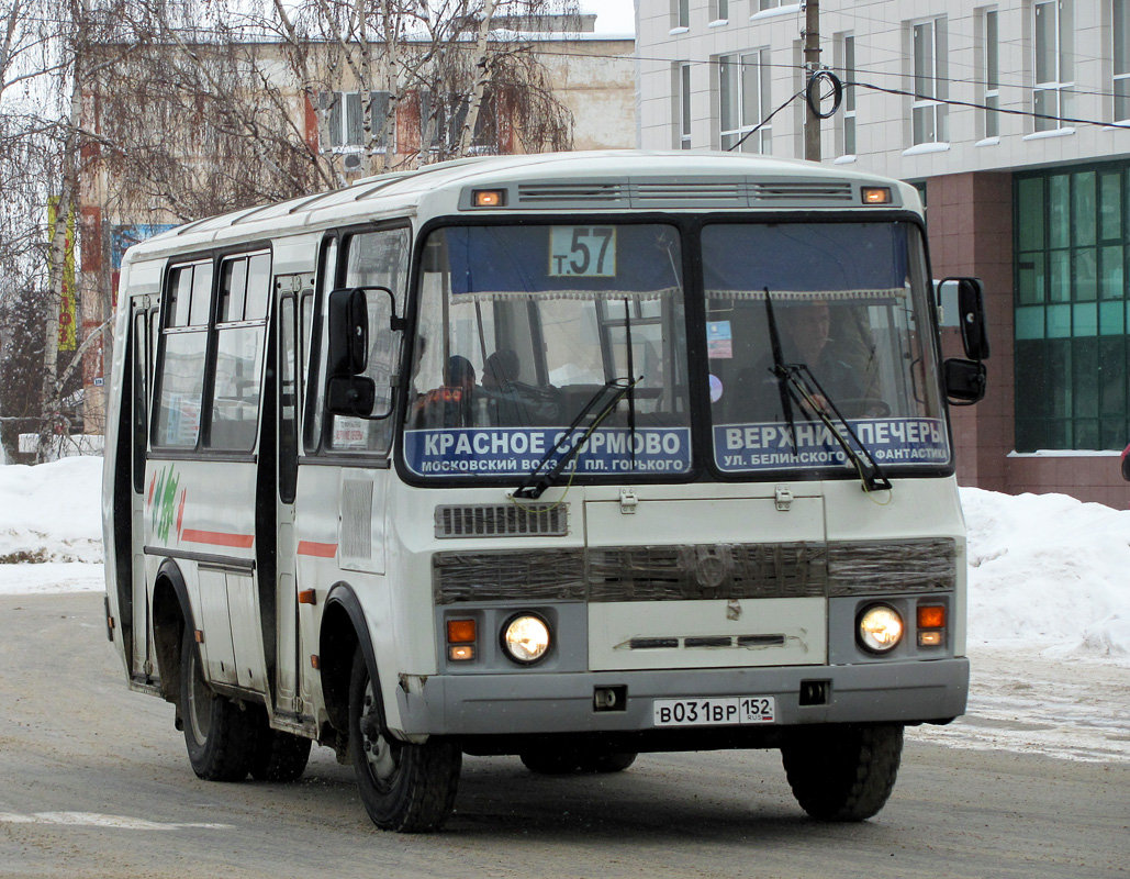 Нижегородская область, ПАЗ-32054 № В 031 ВР 152