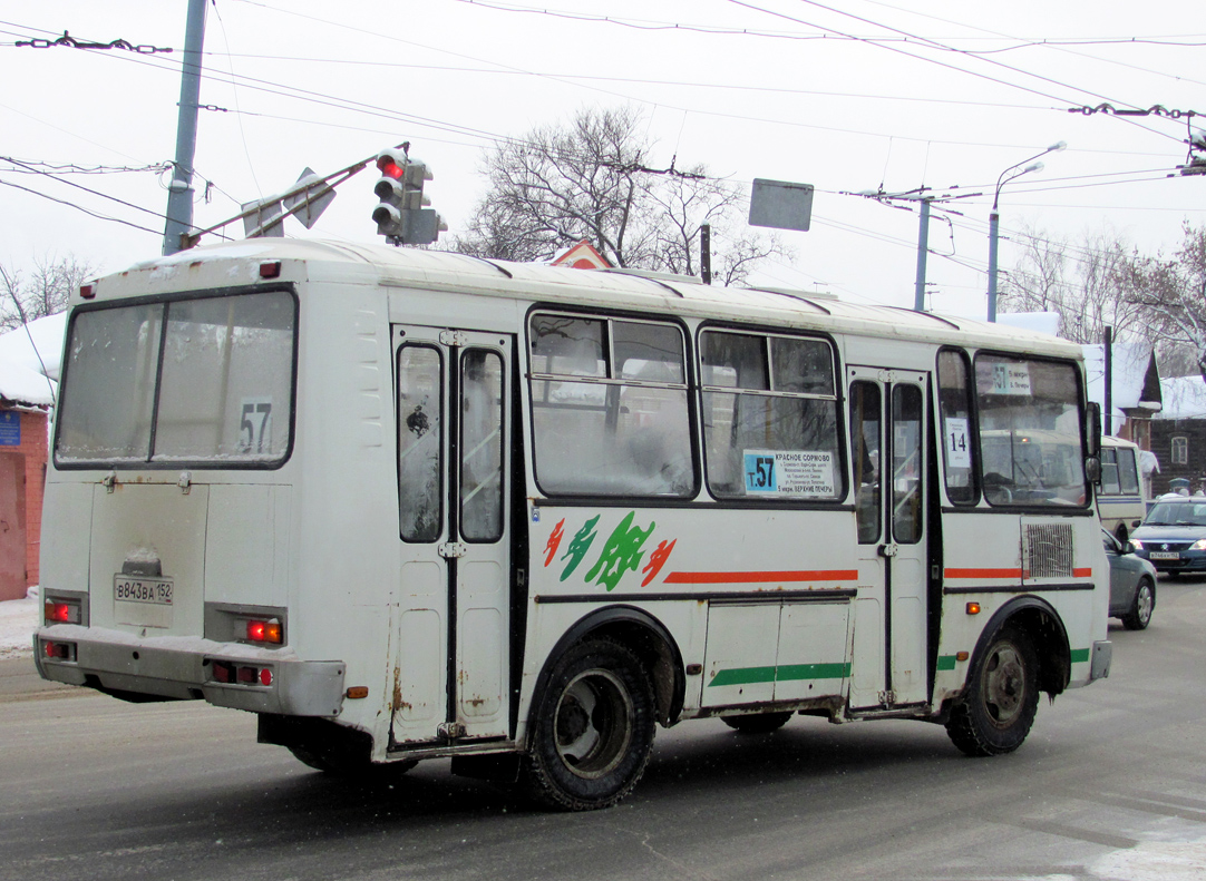 Нижегородская область, ПАЗ-32054 № В 843 ВА 152