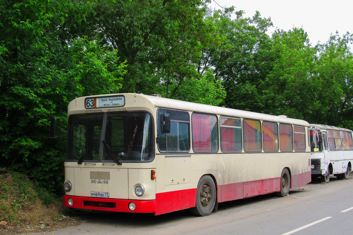 Москва, MAN 192 SL200 № М 469 ВЕ 77