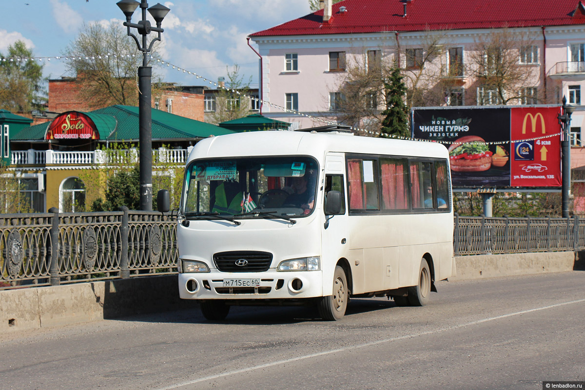 Псковская область, Hyundai County LWB C09 (ТагАЗ) № М 715 ЕС 60