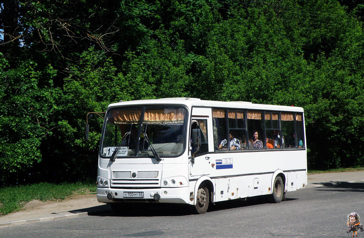 Владимирская область, ПАЗ-320412-03 № С 100 МТ 33