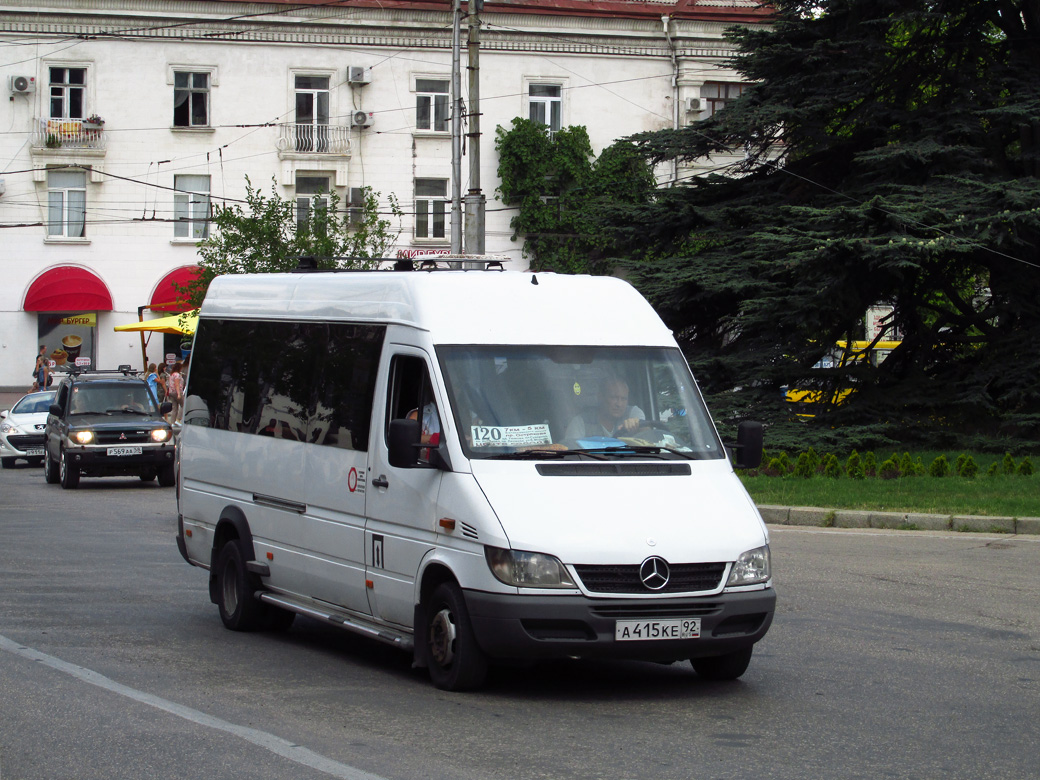 Севастополь, Mercedes-Benz Sprinter W904 416CDI № А 415 КЕ 92