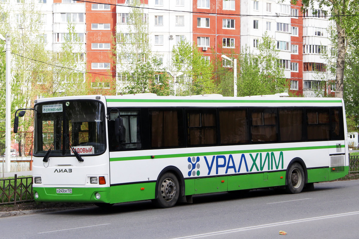 Пермский край, ЛиАЗ-5256.54 № Е 243 ОК 159
