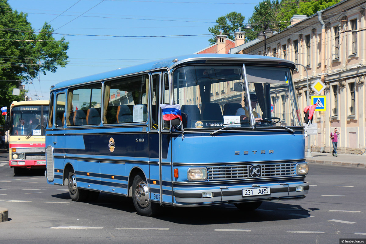 Эстония, Setra S80 № 231 ARS; Санкт-Петербург — IV Петербургский парад ретро-транспорта 26 мая 2018 г.