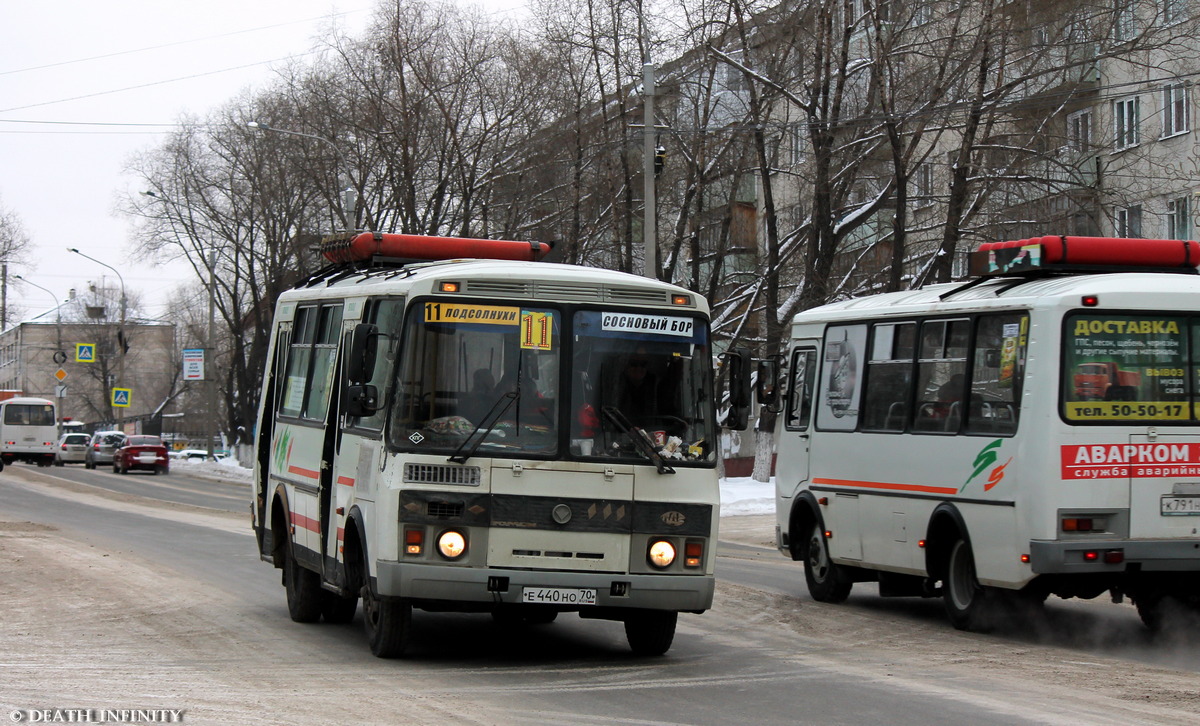 Томская область, ПАЗ-32054 № Е 440 НО 70