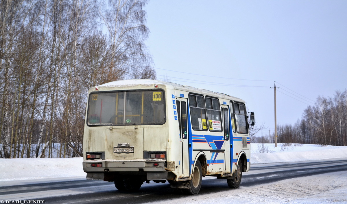 Томская область, ПАЗ-32054 № К 118 ТС 70