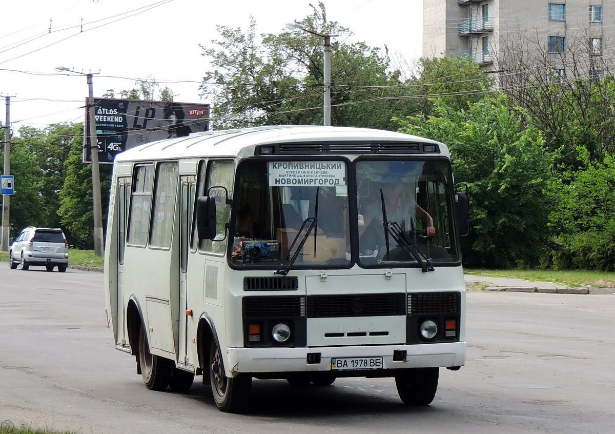 Кировоградская область, ПАЗ-32054 № BA 1978 BE