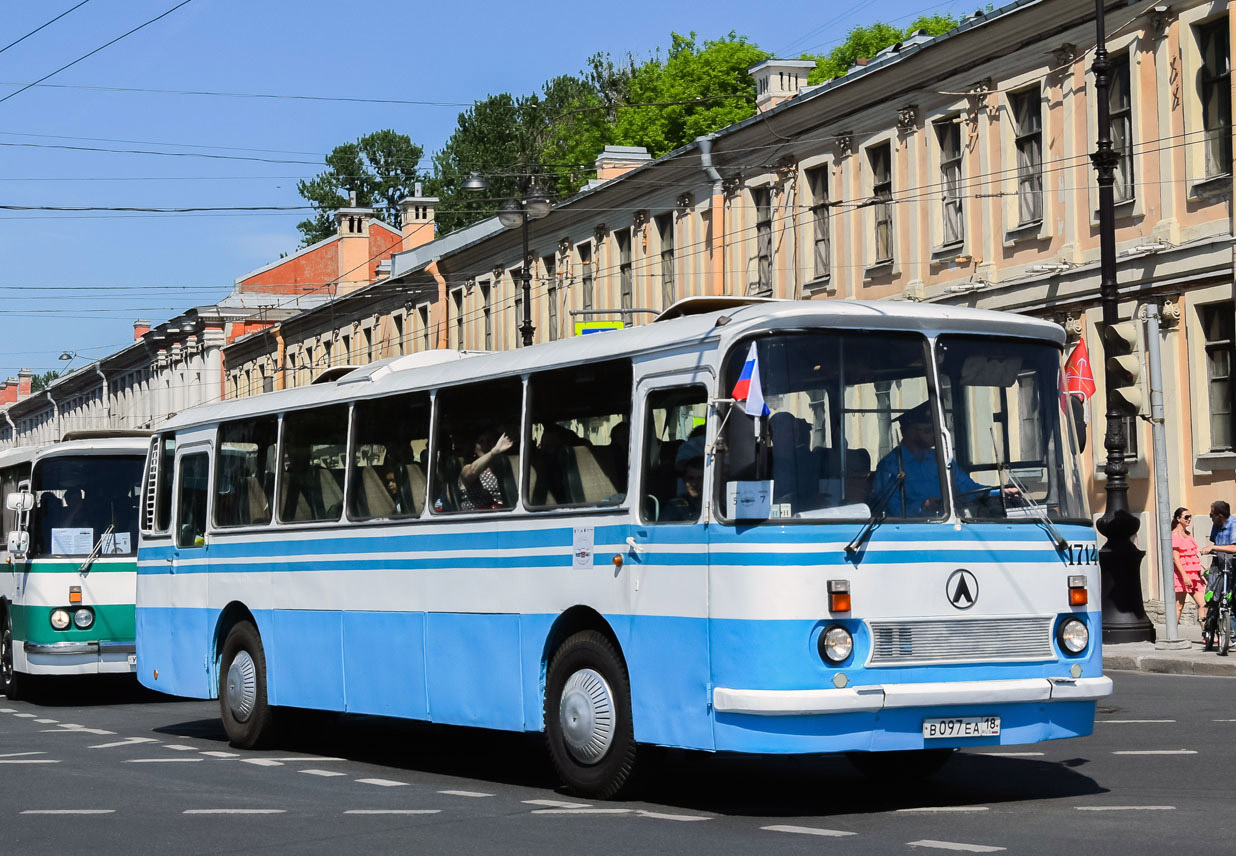 Санкт-Петербург, ЛАЗ-699Р № 1714; Санкт-Петербург — IV Петербургский парад ретро-транспорта 26 мая 2018 г.