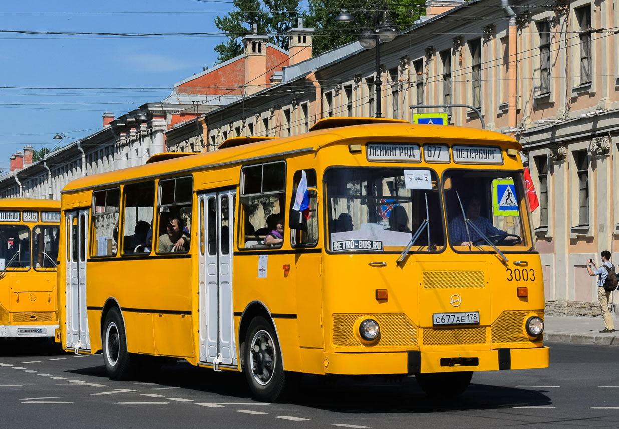 Санкт-Петербург, ЛиАЗ-677М № С 677 АЕ 178; Санкт-Петербург — IV Петербургский парад ретро-транспорта 26 мая 2018 г.