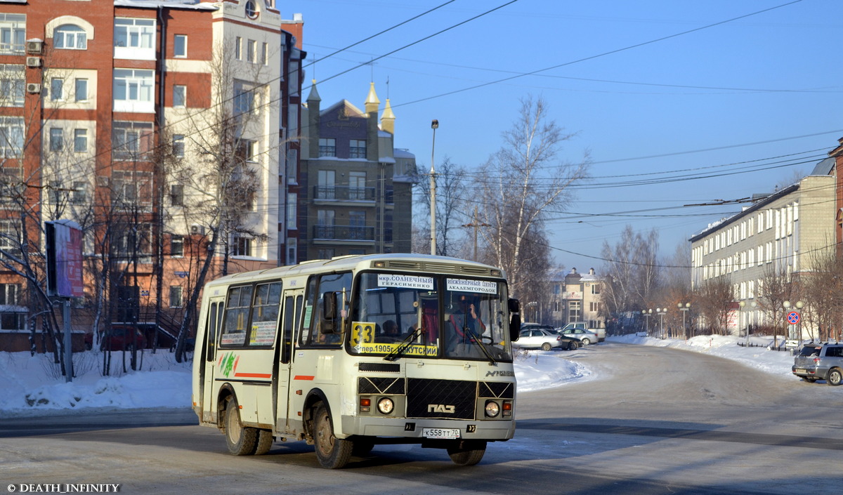 Томская область, ПАЗ-32054 № К 558 ТТ 70