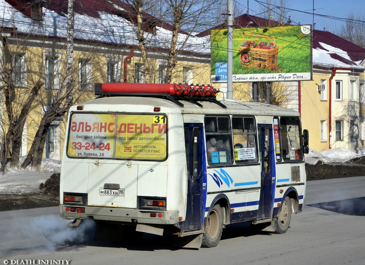 Томская область, ПАЗ-32054 № М 883 ХН 70