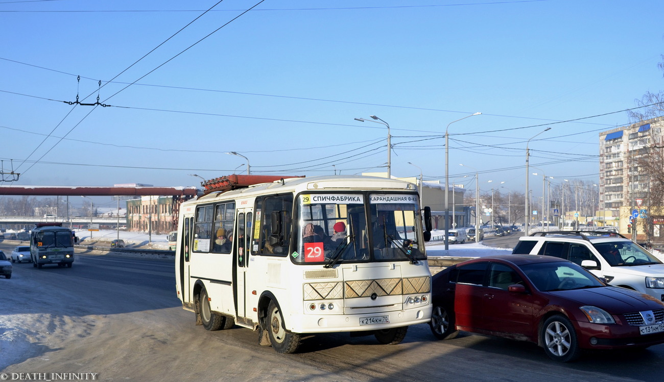 Томская область, ПАЗ-32054 № К 214 КН 70