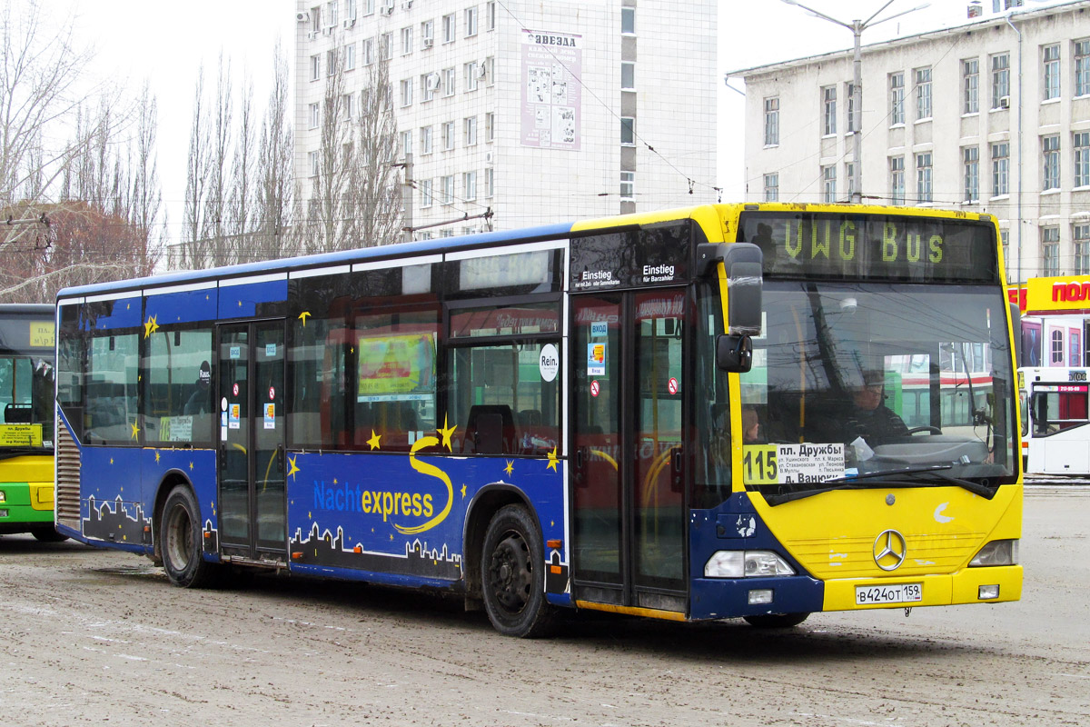 Perm region, Mercedes-Benz O530 Citaro № В 424 ОТ 159