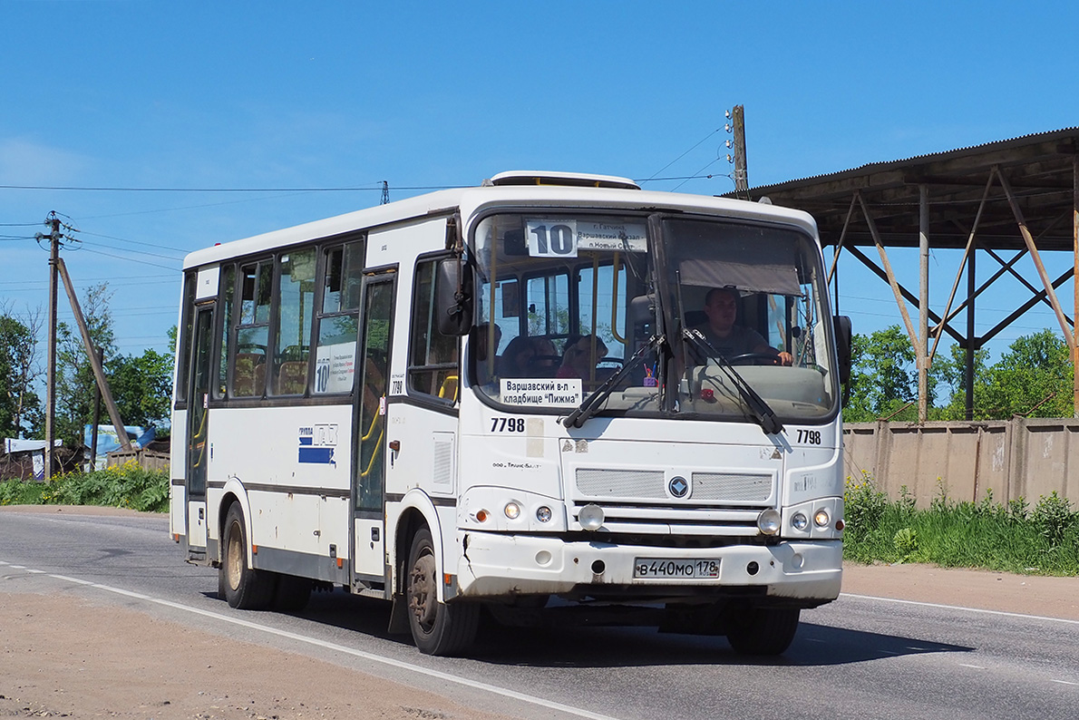 Ленинградская область, ПАЗ-320412-05 № 7798