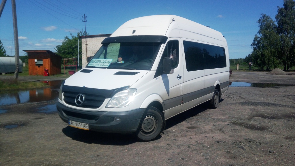 Волынская область, Mercedes-Benz Sprinter W906 319CDI № AC 1314 AE
