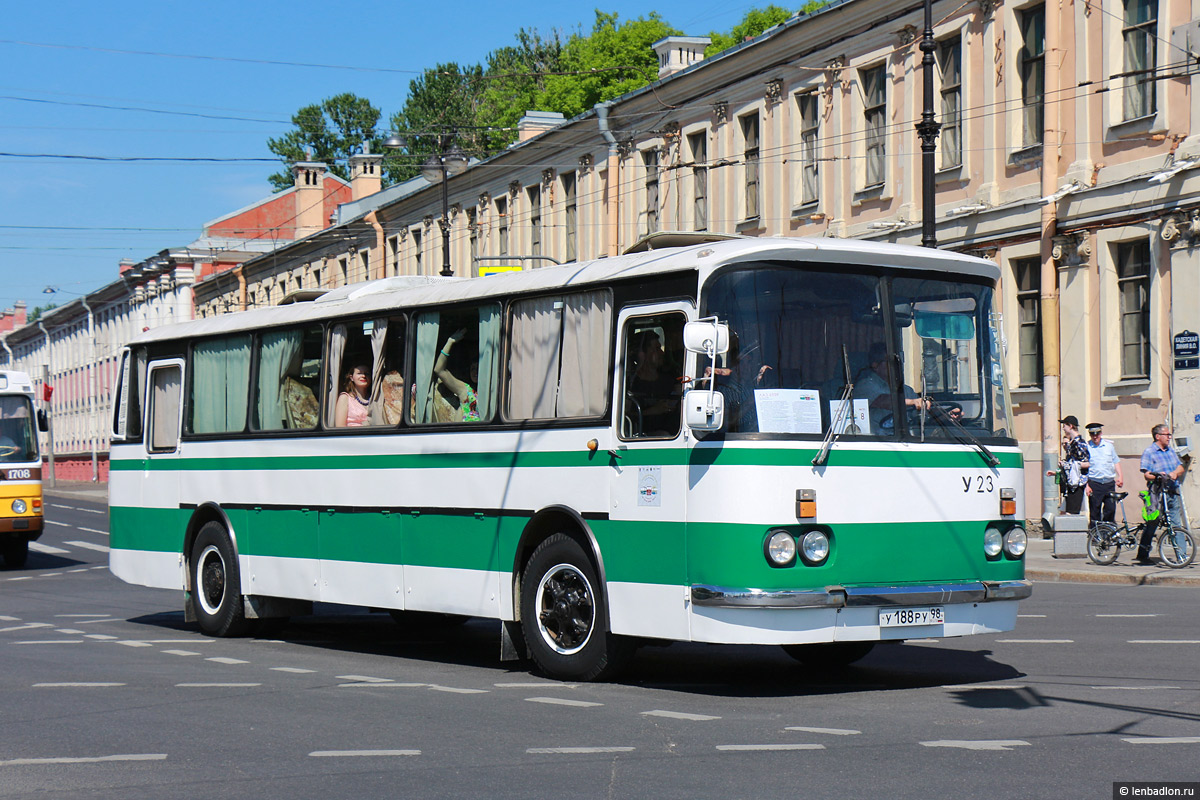 Санкт-Петербург, ЛАЗ-699Р № У-23; Санкт-Петербург — IV Петербургский парад ретро-транспорта 26 мая 2018 г.