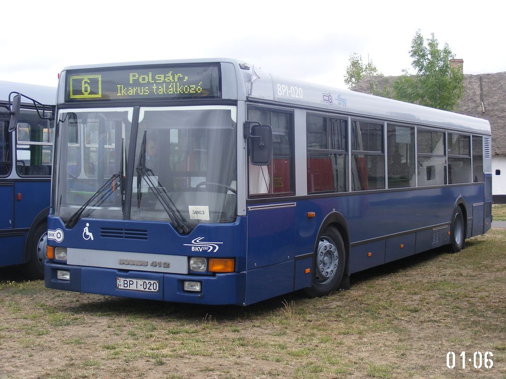 Венгрия, Ikarus 412.10A № 10-20; Венгрия — VI. Nemzetközi Ikarus, Csepel és Veteránjármű Találkozó, Polgár (2013)