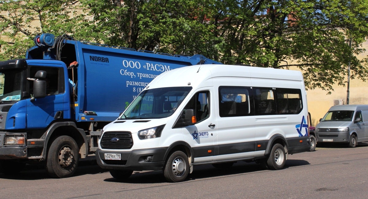 Ленинградская область, Ford Transit FBD [RUS] (Z6F.ESG.) № А 329 ВХ 198