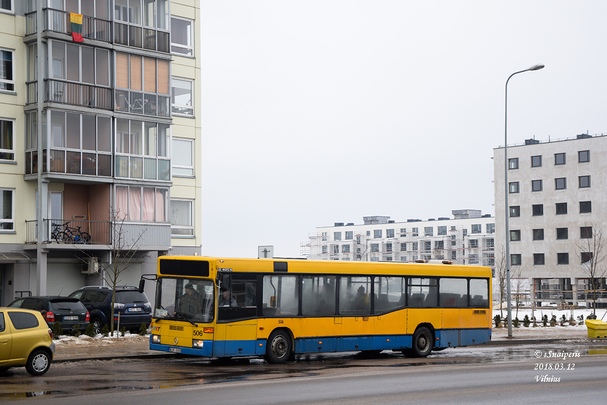 Литва, Mercedes-Benz O405N2 № 506