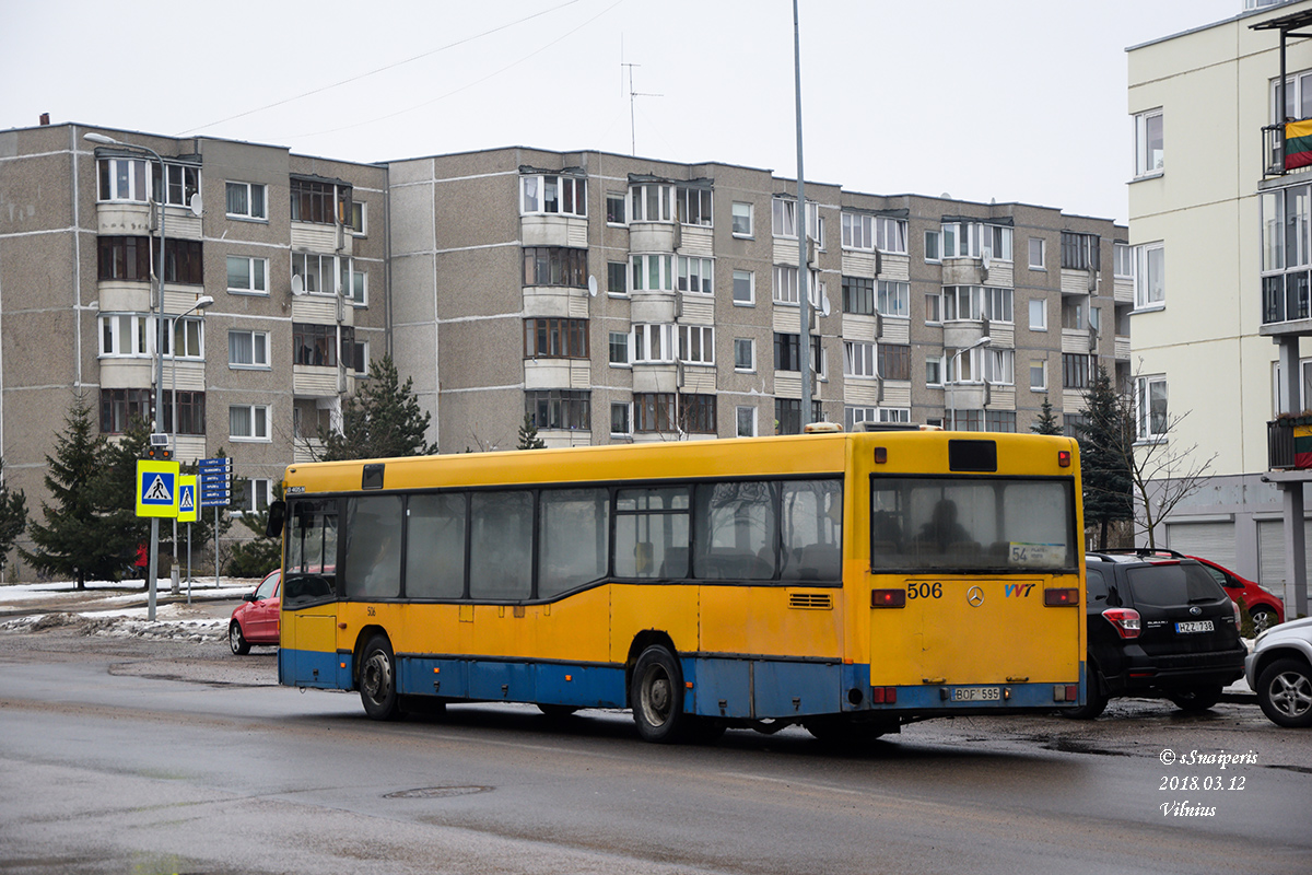 Литва, Mercedes-Benz O405N2 № 506