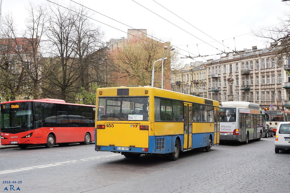 Литва, Mercedes-Benz O405 № 455