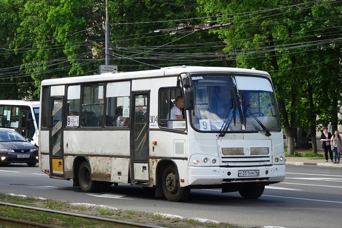 Ярославская область, ПАЗ-320402-03 № 3104