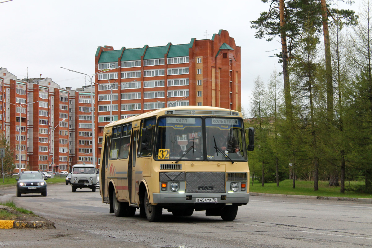 Томская область, ПАЗ-32054 № Е 454 ТР 70