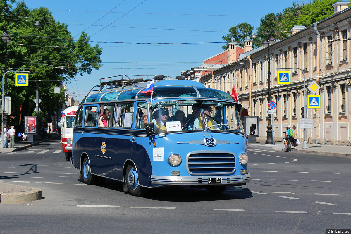 Эстония, Setra S6 № A 153; Санкт-Петербург — IV Петербургский парад ретро-транспорта 26 мая 2018 г.