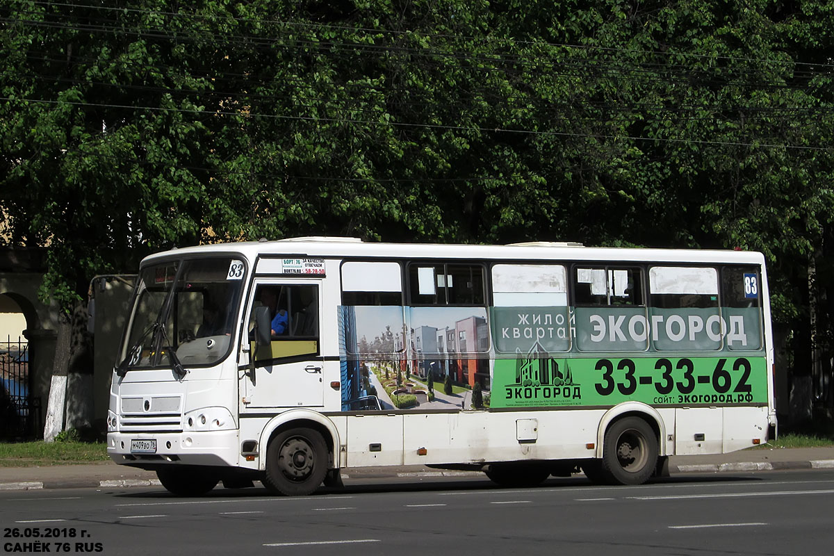 Ярославская область, ПАЗ-320412-05 № М 409 ВО 76