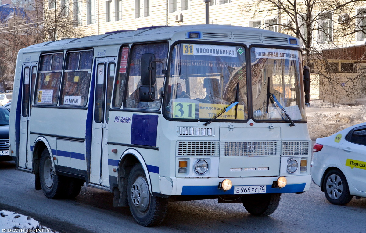 Томская область, ПАЗ-32054 № Е 966 РС 70