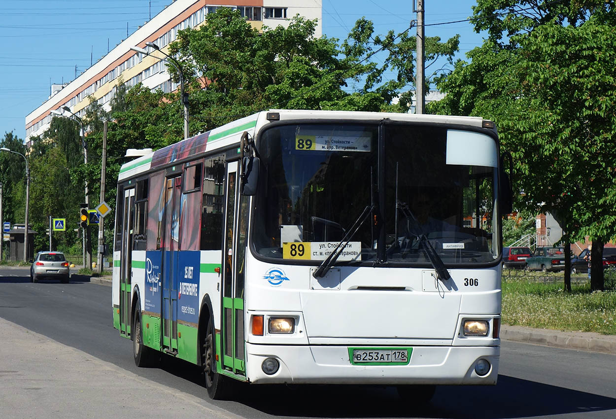 Санкт-Петербург, ЛиАЗ-5293.53 № 306