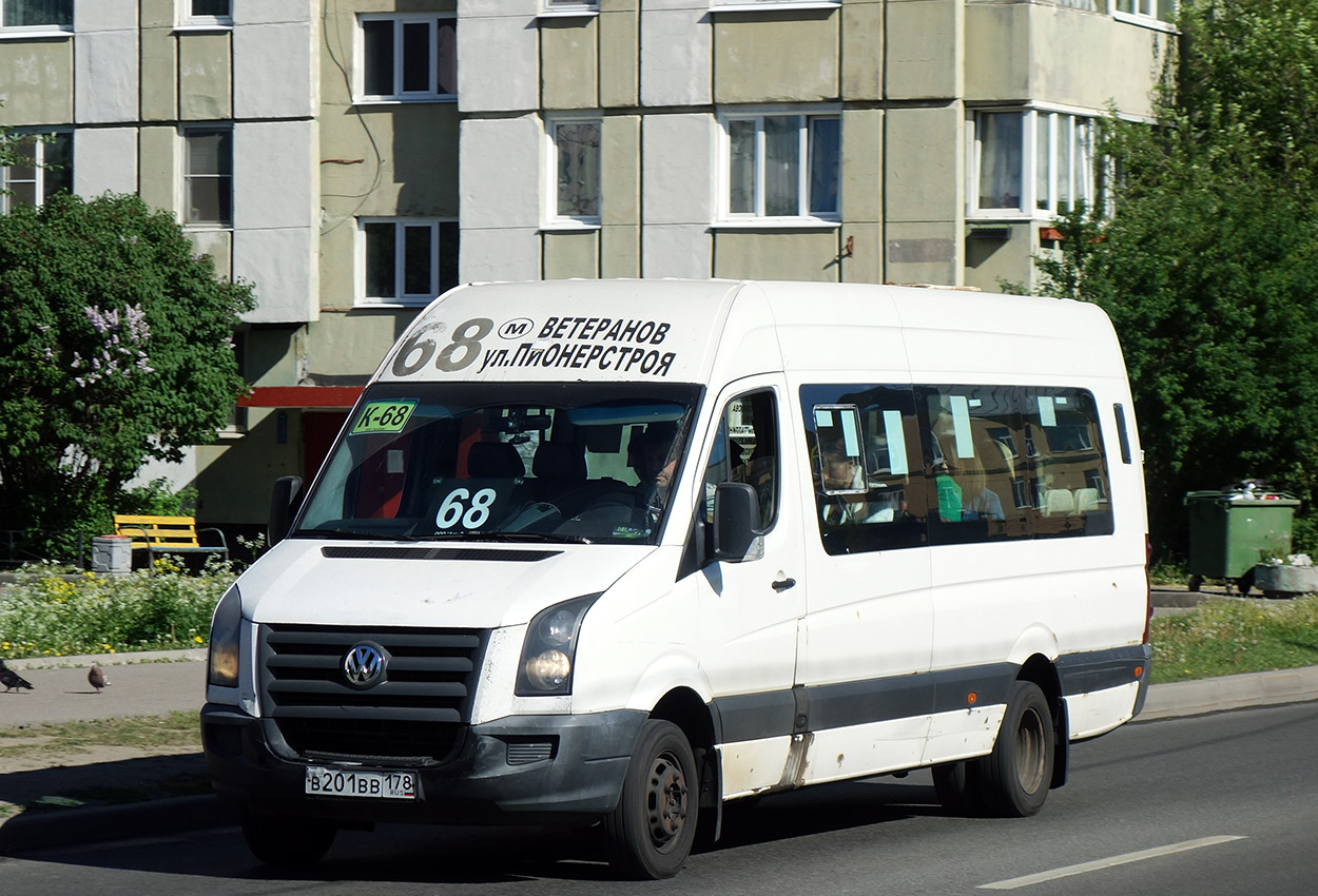 Санкт-Петербург, БТД-2219 (Volkswagen Crafter) № В 201 ВВ 178