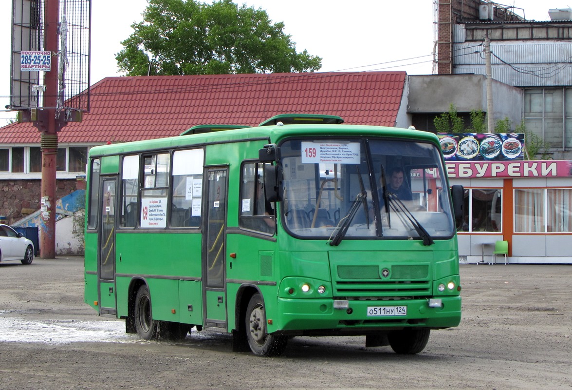 Красноярский край, ПАЗ-320402-05 № О 511 НУ 124