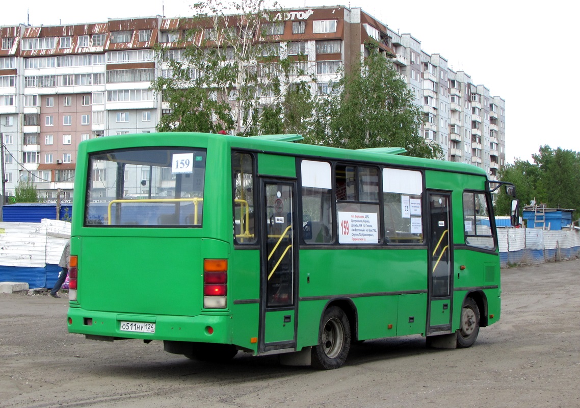 Красноярский край, ПАЗ-320402-05 № О 511 НУ 124