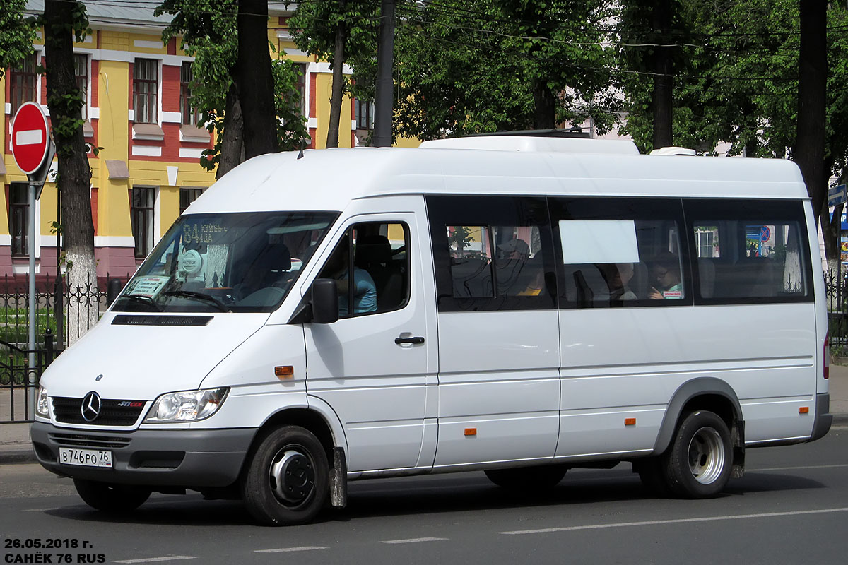 Ярославская область, Луидор-223213 (MB Sprinter Classic) № В 746 РО 76