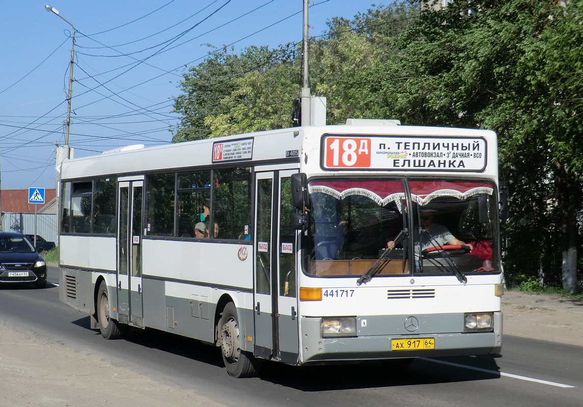 Саратовская область, Mercedes-Benz O405 № АХ 917 64