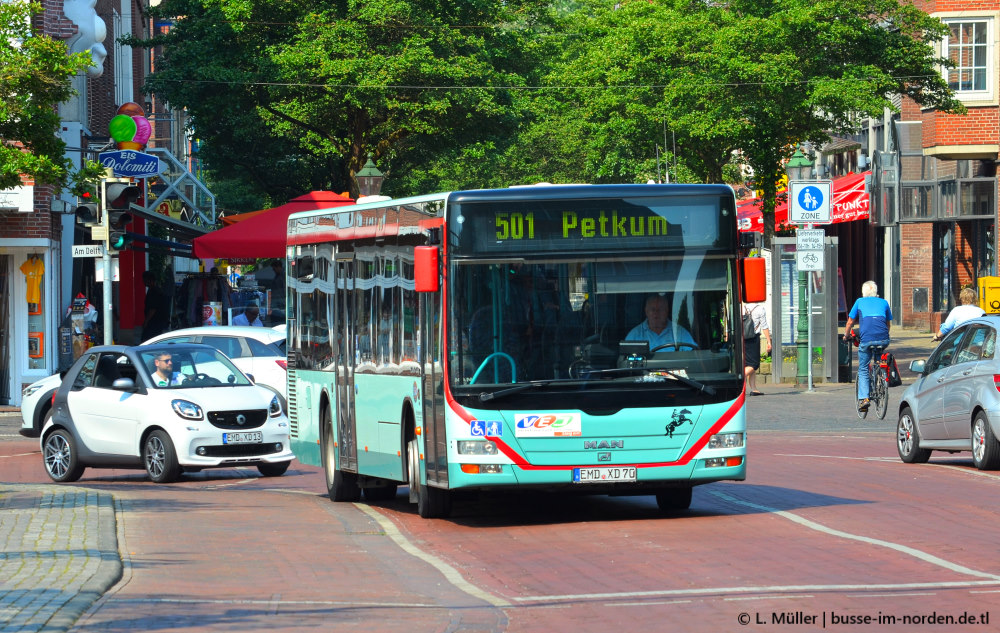 Нижняя Саксония, MAN A20 Lion's City Ü NÜ263 № 70