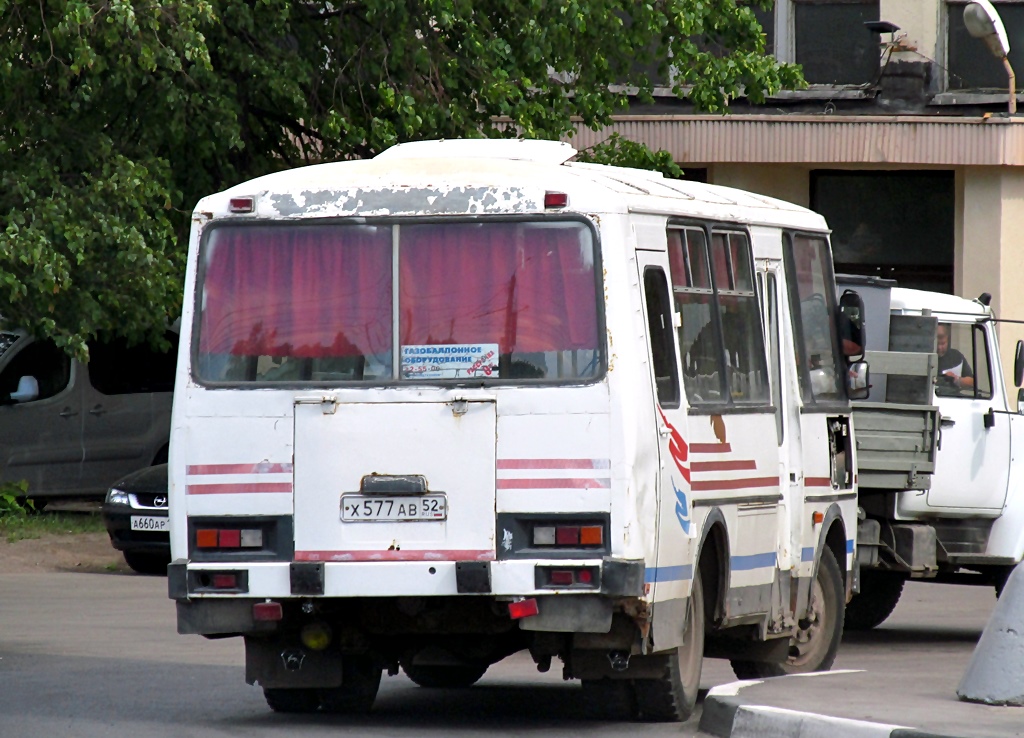 Нижегородская область, ПАЗ-3205-110 № Х 577 АВ 52