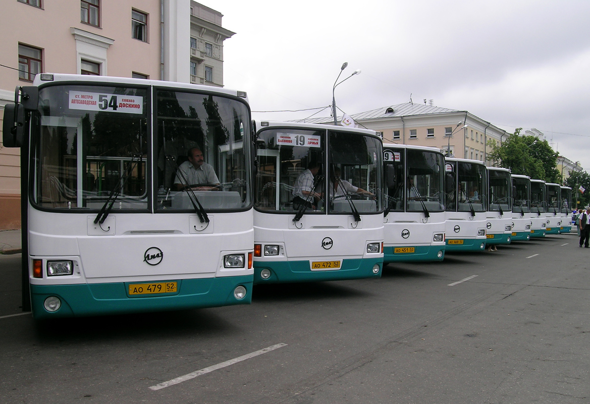 Нижегородская область, ЛиАЗ-5256.25 № 62162; Нижегородская область — Презентация новых автобусов (27 июня 2006)
