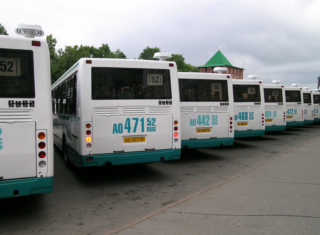 Nizhegorodskaya region, LiAZ-5256.25 № 72014; Nizhegorodskaya region — Presentation of buses 27 juny 2006