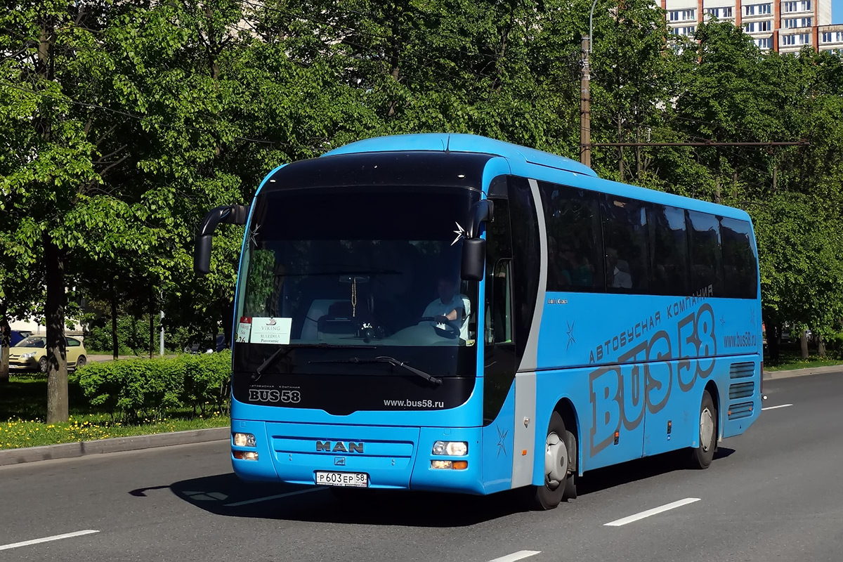 Пензенская область, MAN R07 Lion's Coach RHC444 № Р 603 ЕР 58