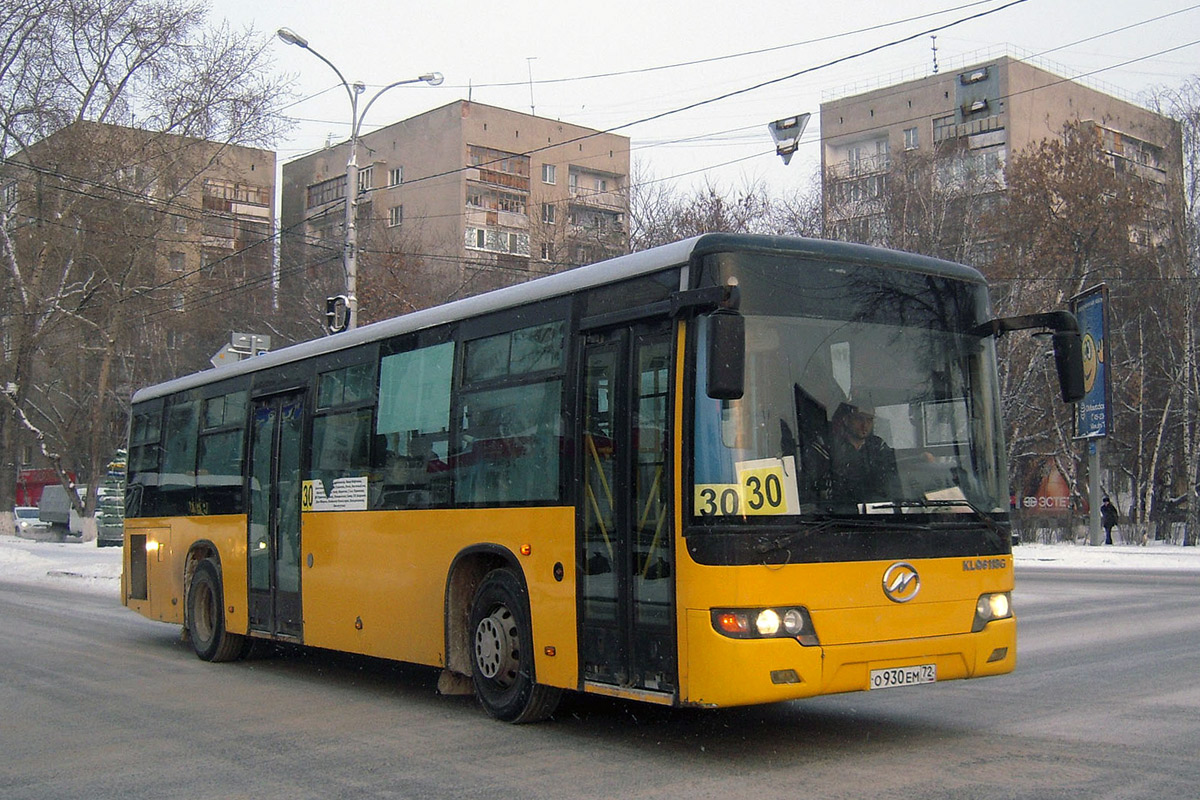 Obwód tiumeński, Higer KLQ6118G Nr О 930 ЕМ 72