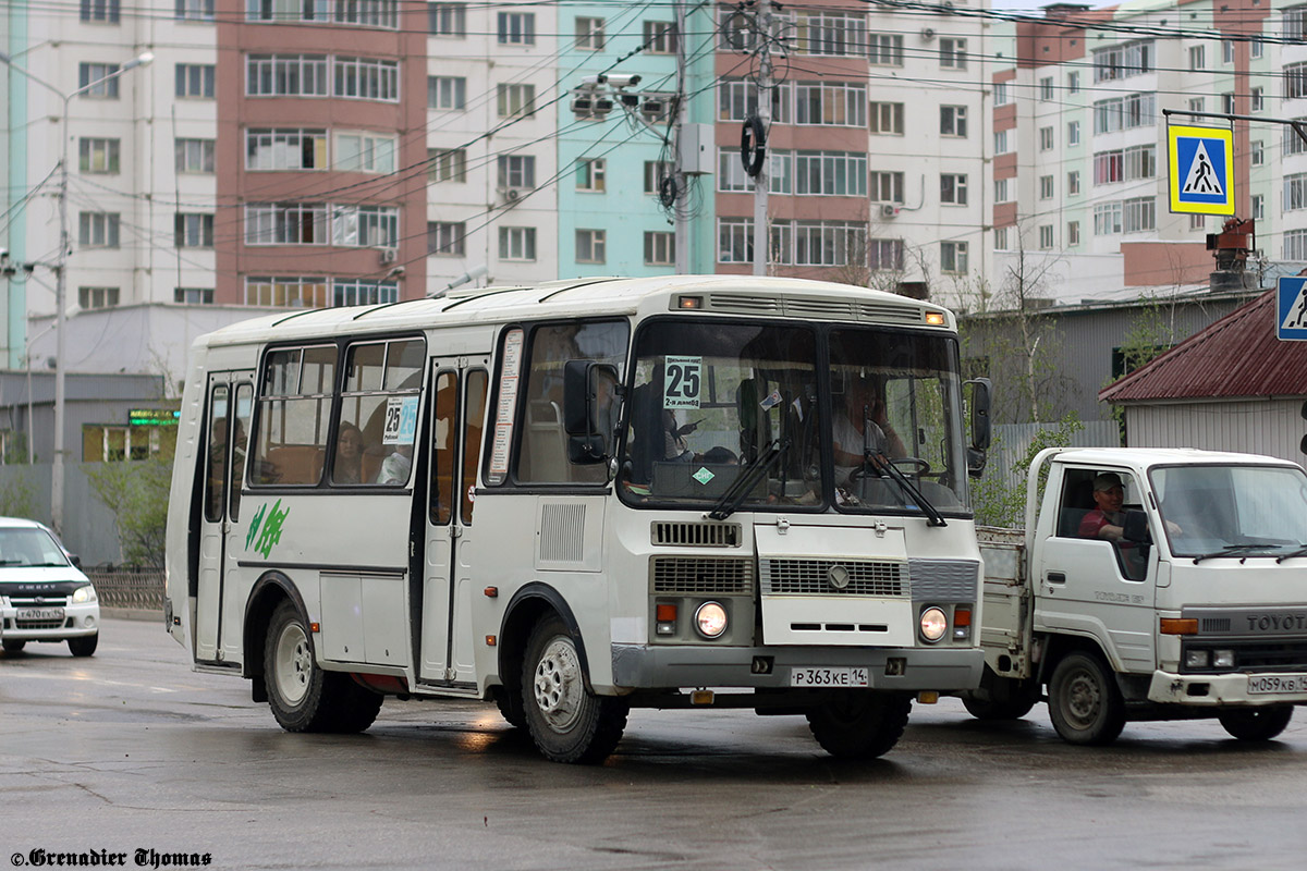 Саха (Якутия), ПАЗ-32054 № Р 363 КЕ 14