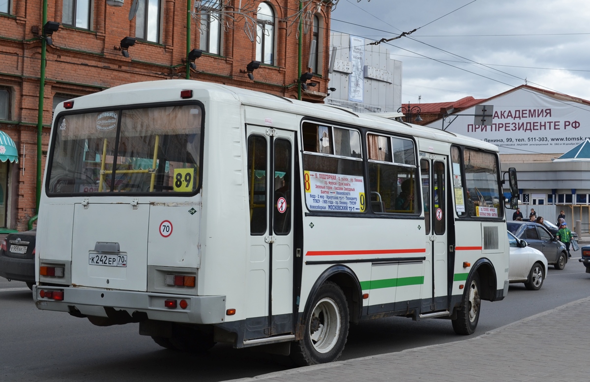 Томская область, ПАЗ-32054 № К 242 ЕР 70