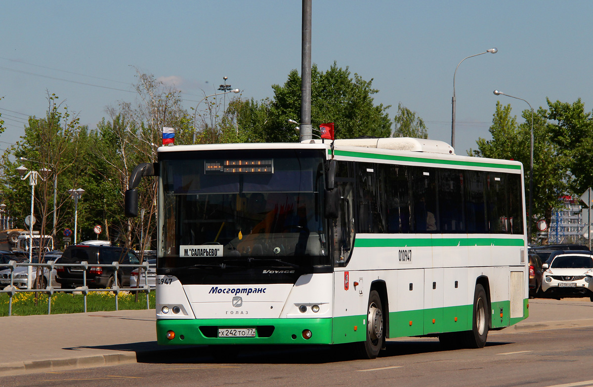 Москва, ГолАЗ-525110-11 "Вояж" № 010947