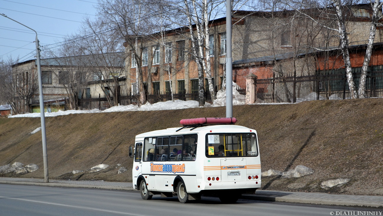 Томская область, ПАЗ-32054 № Е 911 ЕА 70