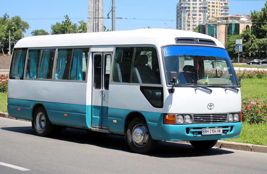 Одесская область, Toyota Coaster HZB50 № BH 2104 HK