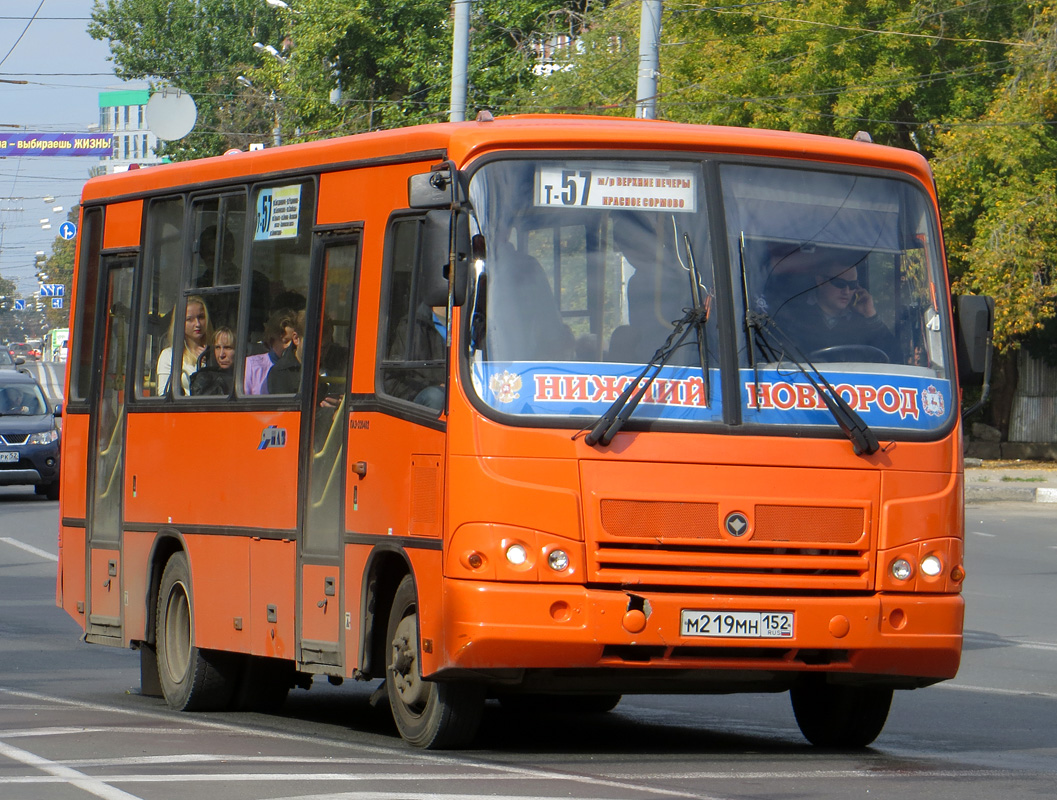 Нижегородская область, ПАЗ-320402-05 № М 219 МН 152