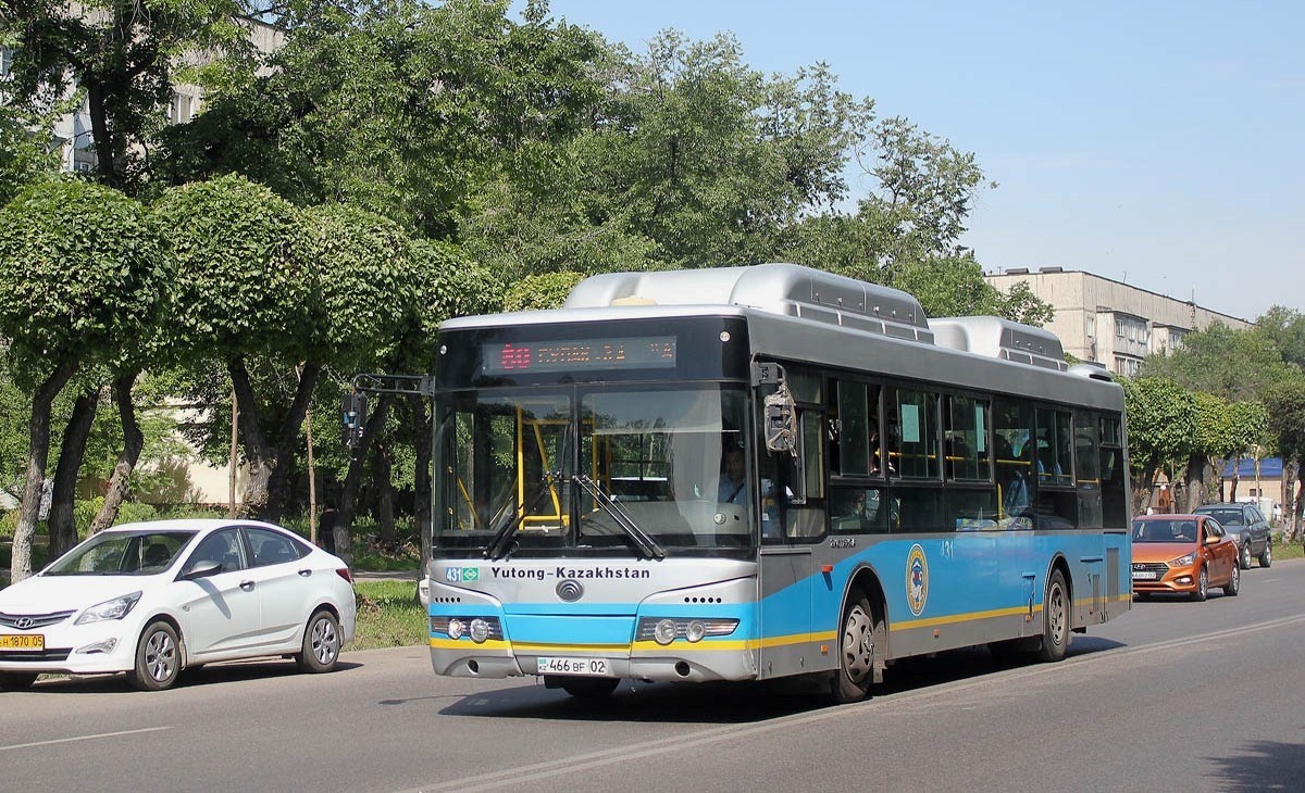 Алматы, Yutong ZK6118HGA № 431